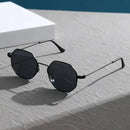 Vallera™ – Óculos de Sol Hexagonal que Exala Poder e Sofisticação + Estojo - Feminino