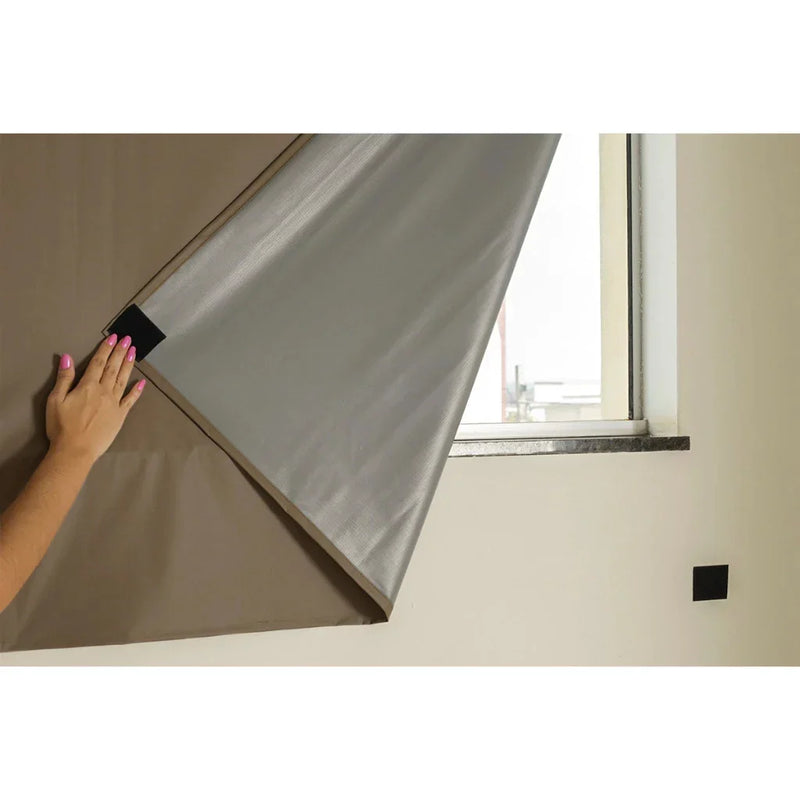 Fêffo™ – Cortina Painel Blackout Premium com Velcro Ultra Prático para Sala, Quarto e Cozinha | Cores Deslumbrantes