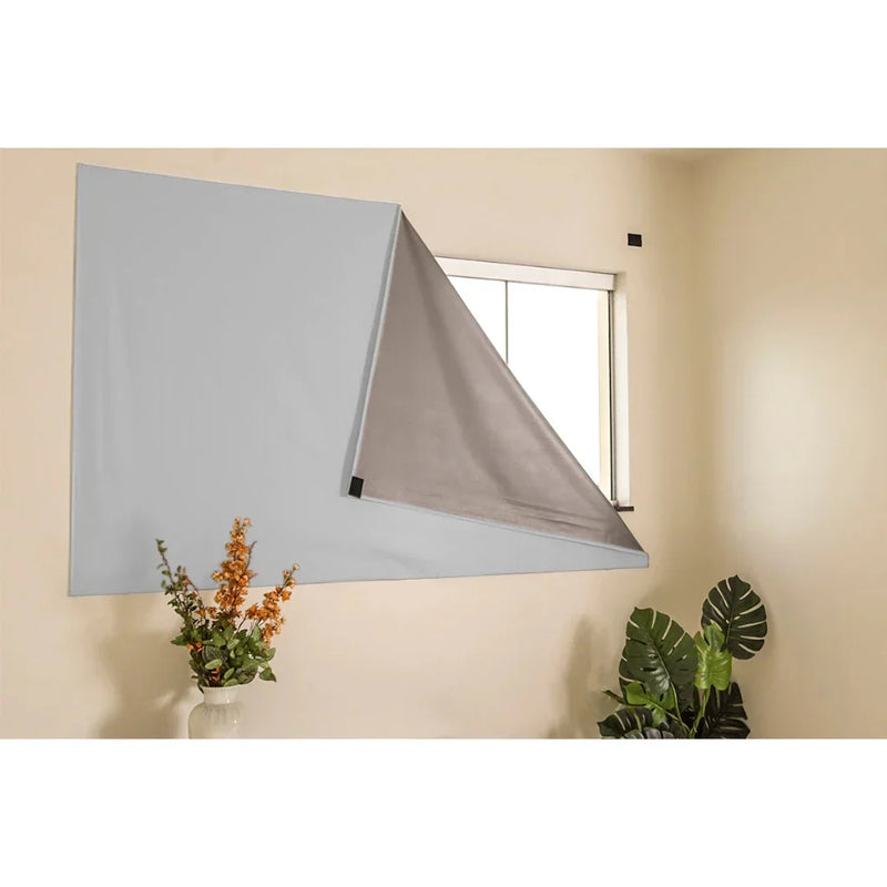 Fêffo™ – Cortina Painel Blackout Premium com Velcro Ultra Prático para Sala, Quarto e Cozinha | Cores Deslumbrantes
