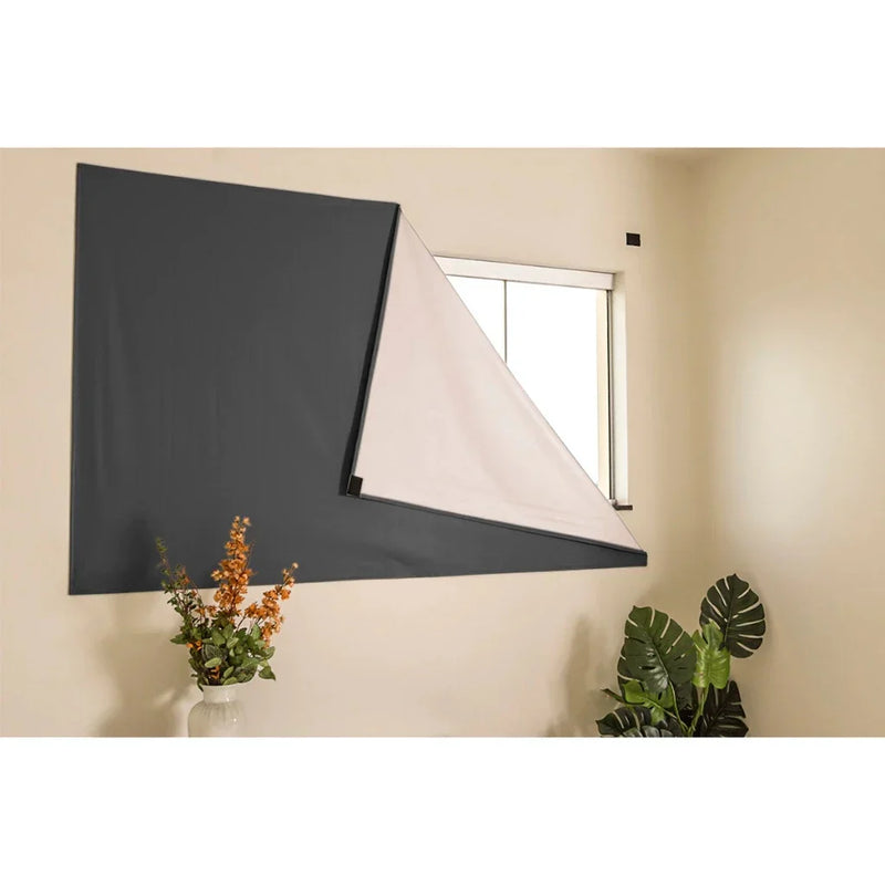 Fêffo™ – Cortina Painel Blackout Premium com Velcro Ultra Prático para Sala, Quarto e Cozinha | Cores Deslumbrantes