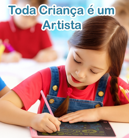 SketchJoy™ – Lousa Mágica LCD Infantil de Escrever e Desenhar Criativa