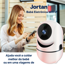 Jortan® - Super Babá Eletrônica Wifi IP com Visão Noturna e Segurança Total