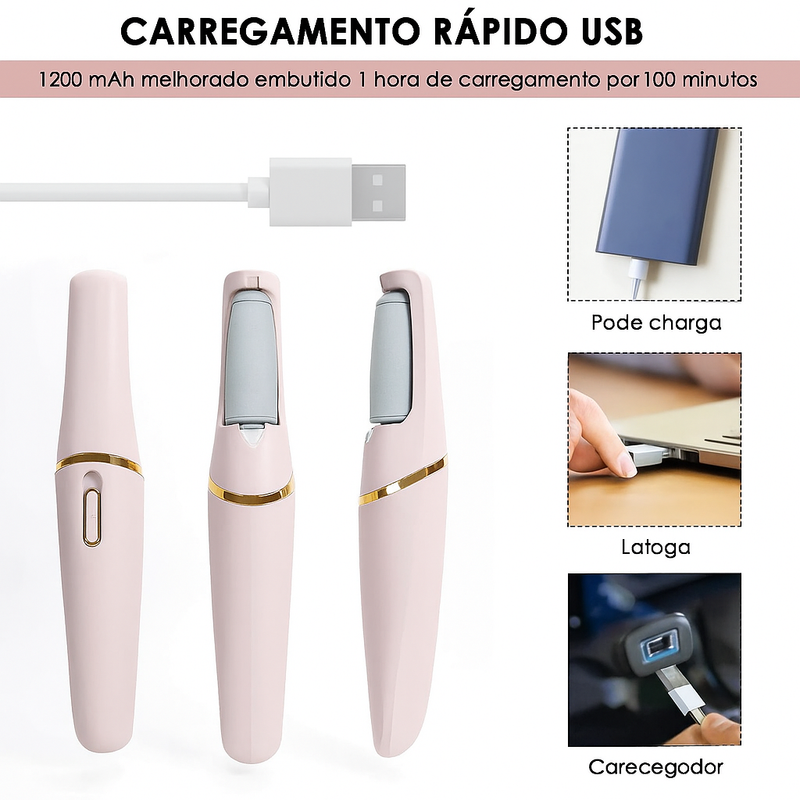 Lukton® Lixador Elétrico Premium – Adeus Calos e Pés Rachados