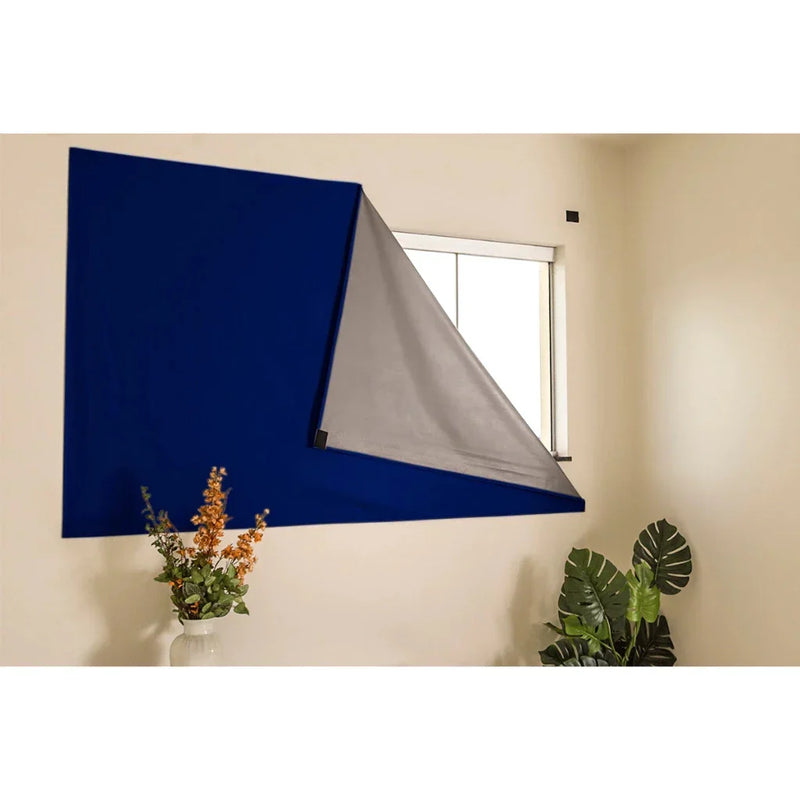 Fêffo™ – Cortina Painel Blackout Premium com Velcro Ultra Prático para Sala, Quarto e Cozinha | Cores Deslumbrantes