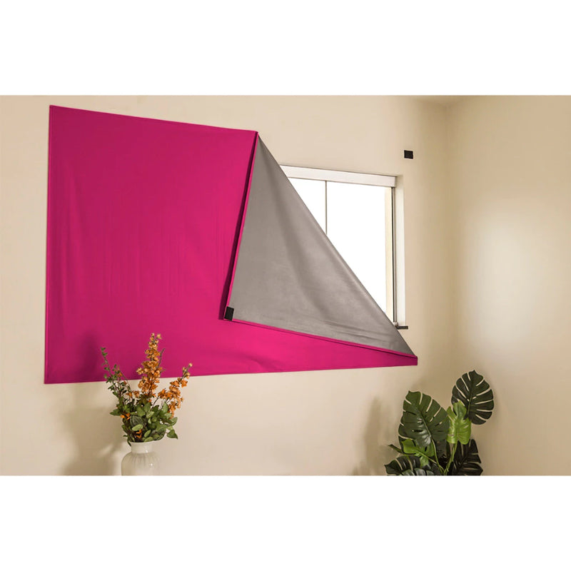 Fêffo™ – Cortina Painel Blackout Premium com Velcro Ultra Prático para Sala, Quarto e Cozinha | Cores Deslumbrantes