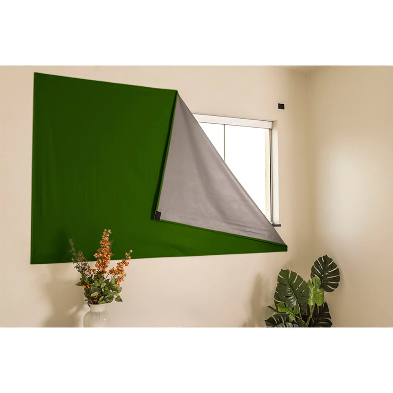 Fêffo™ – Cortina Painel Blackout Premium com Velcro Ultra Prático para Sala, Quarto e Cozinha | Cores Deslumbrantes