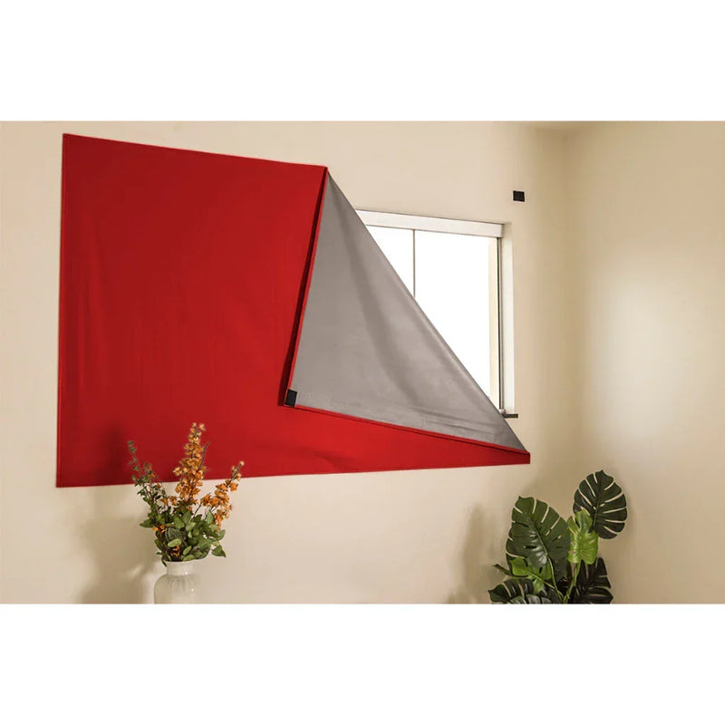 Fêffo™ – Cortina Painel Blackout Premium com Velcro Ultra Prático para Sala, Quarto e Cozinha | Cores Deslumbrantes