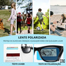 Óculos Infantis Inquebráveis com Proteção UV400 - FlexiKids™ (ENVIO EM 24H)