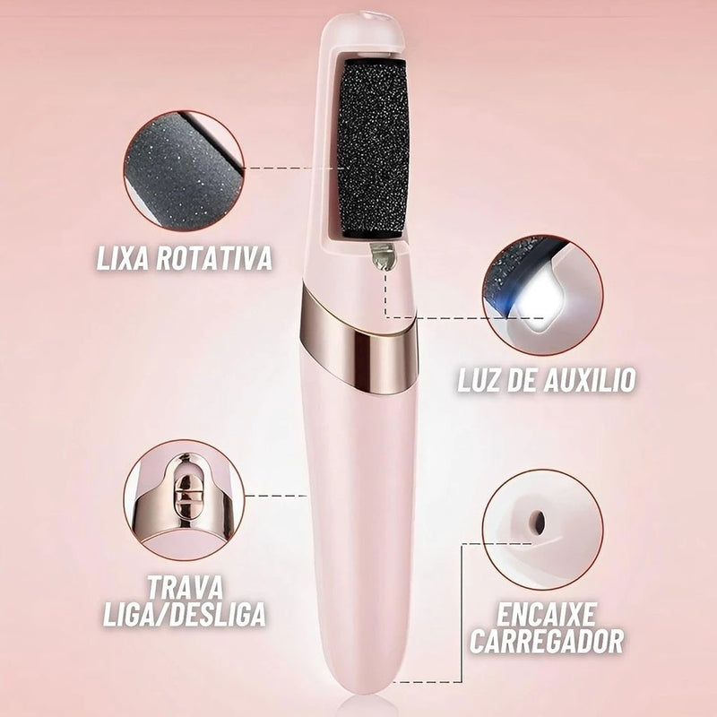 Lukton® Lixador Elétrico Premium – Adeus Calos e Pés Rachados