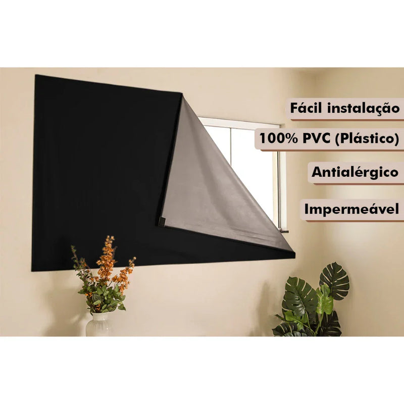 Fêffo™ – Cortina Painel Blackout Premium com Velcro Ultra Prático para Sala, Quarto e Cozinha | Cores Deslumbrantes