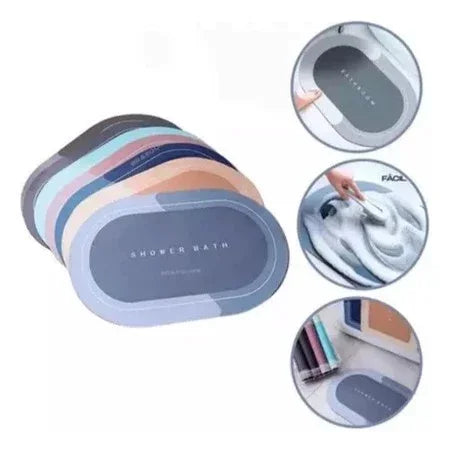 HydroLux™ – Tapete Ultra Premium de Secagem Turbo e Absorção Imediata