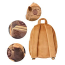 Mochila artesanal totalmente feita a mão, inspirada na calma da capivara - CapyBag™