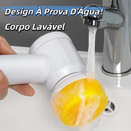 TURBOLIMPA™ –  ESCOVA ELÉTRICA 5 EM 1