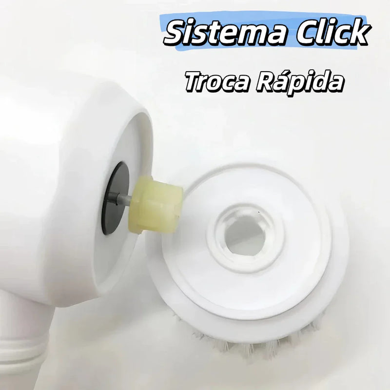 TURBOLIMPA™ –  ESCOVA ELÉTRICA 5 EM 1