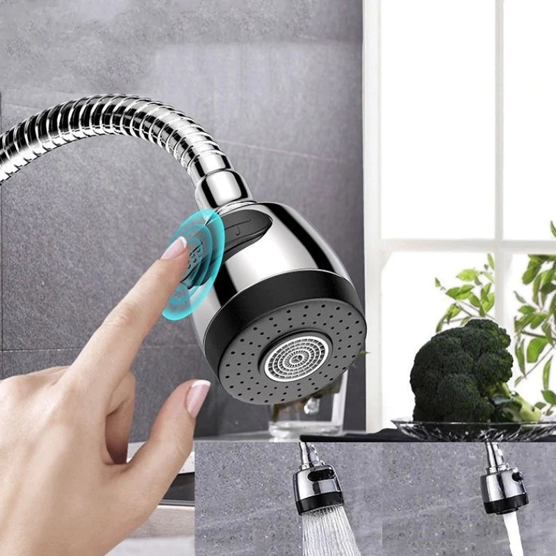 JetFlex™ Torneira de Cozinha 360° Inox com Chuveiro Retrátil