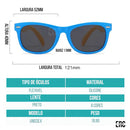 Óculos Infantis Inquebráveis com Proteção UV400 - FlexiKids™ (ENVIO EM 24H)