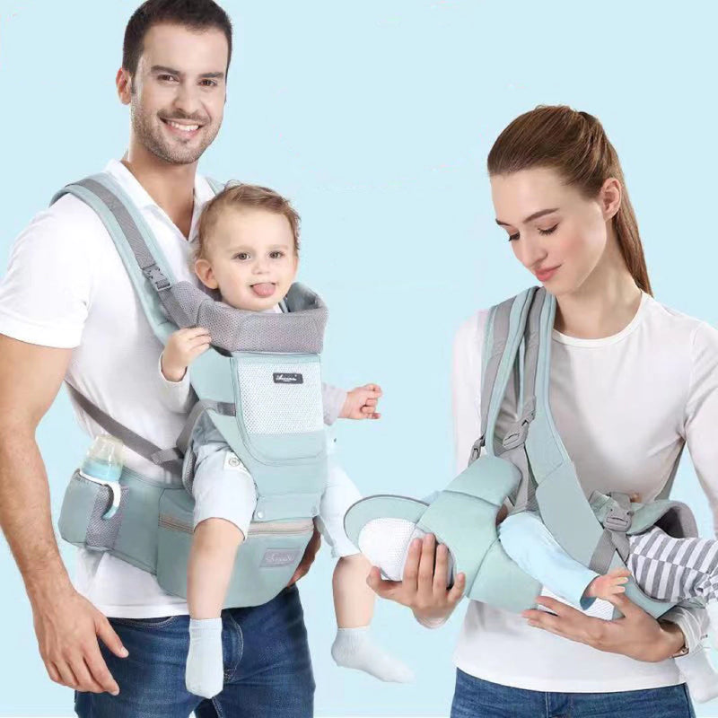 Babuu® Banco de Cintura Hipseat Premium – Canguru Ergonômico para Bebê