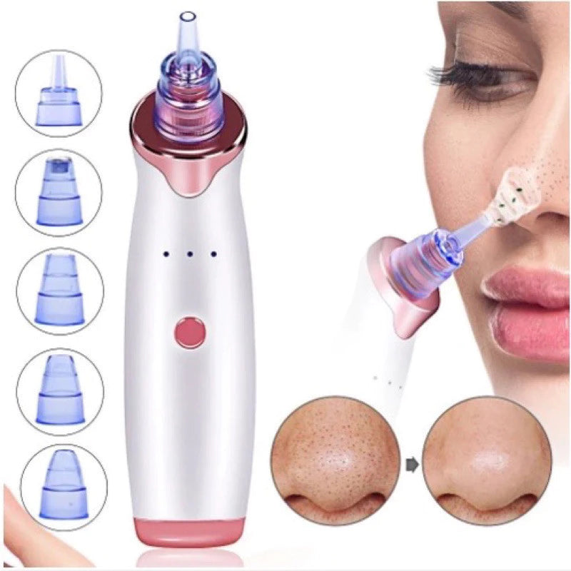 ClearSkin Pro™ – Removedor de Cravos e Espinhas Recarregável a Vácuo | Sucção Potente e Resultado Imediato