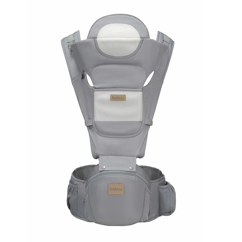 Babuu® Banco de Cintura Hipseat Premium – Canguru Ergonômico para Bebê