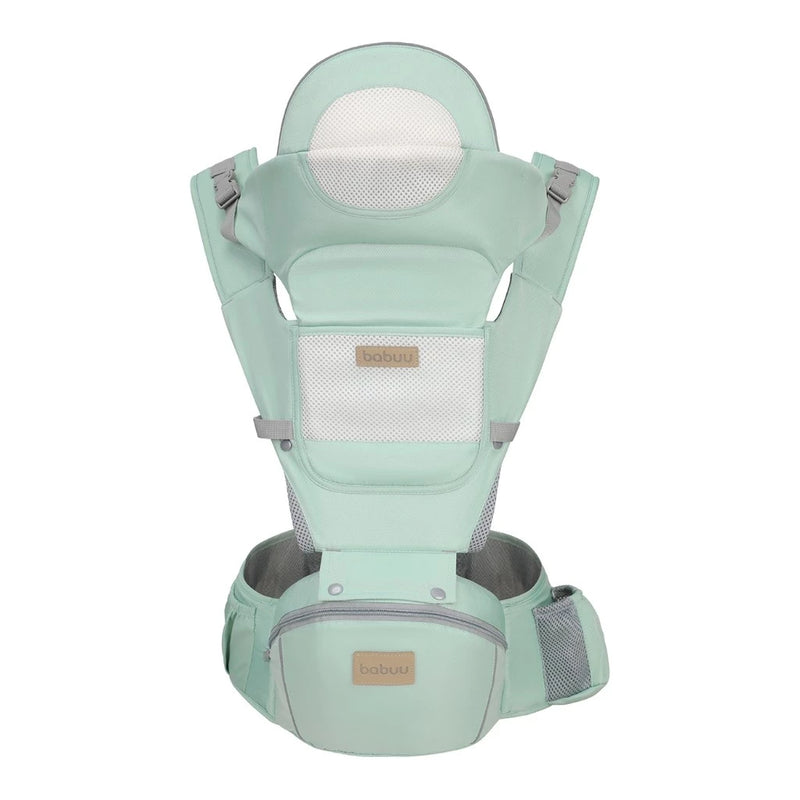 Babuu® Banco de Cintura Hipseat Premium – Canguru Ergonômico para Bebê